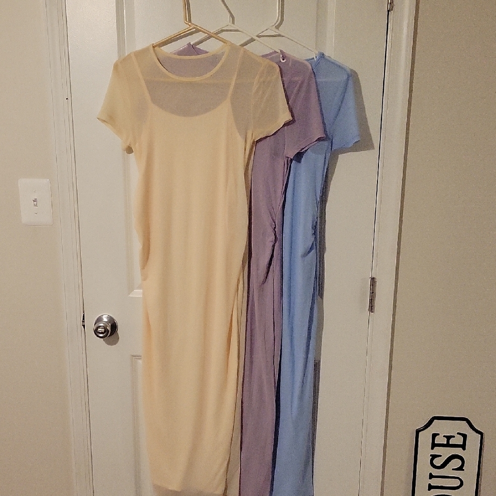 Shein Size Small Maternity Soft Knit Dresses